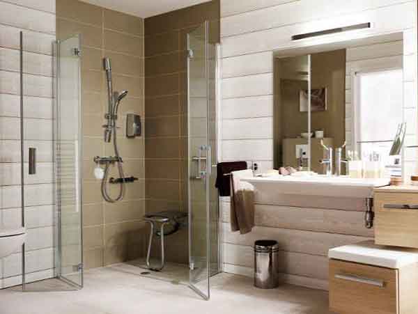 Réalisation douche senior PMR 4